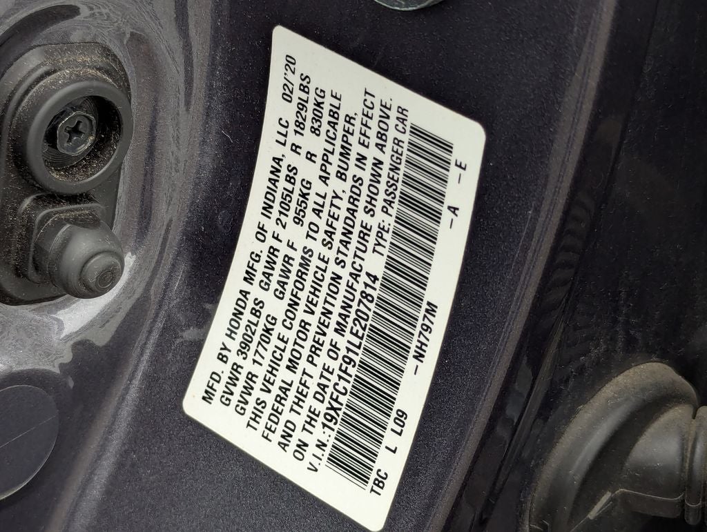 2020 Honda Civic Touring