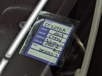 2013 Chevrolet Silverado 2500HD LTZ