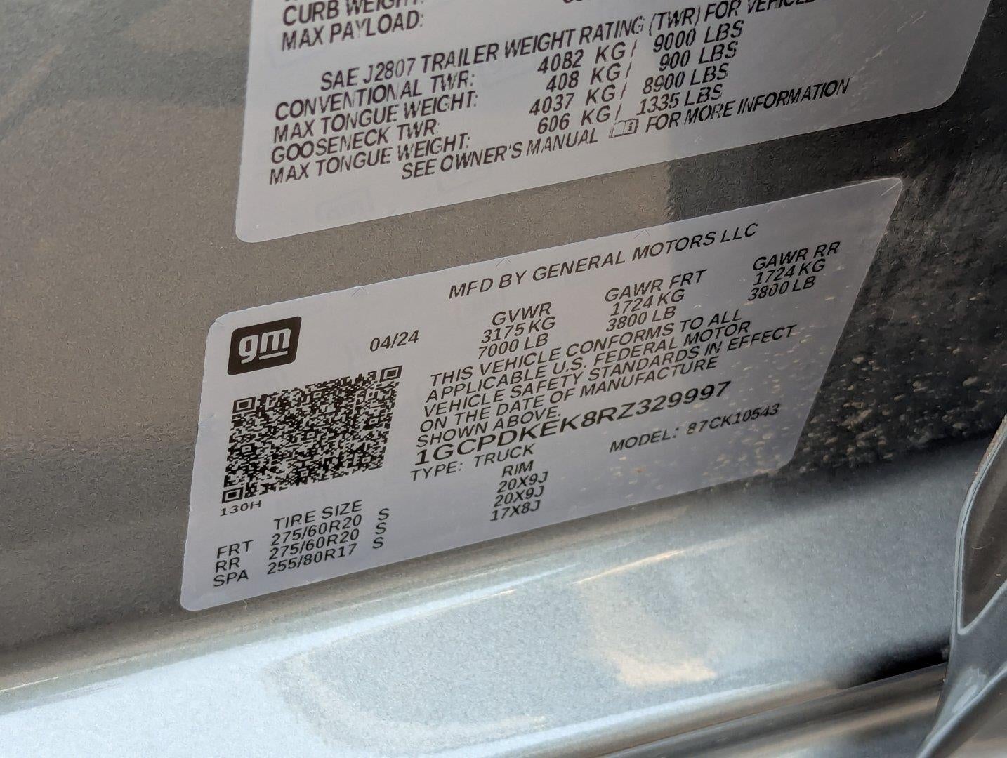 2024 Chevrolet Silverado 1500 LT