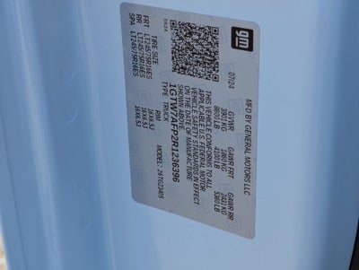 2024 GMC Savana Cargo Van Work Van