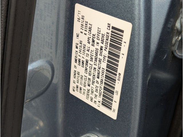 2011 Honda Accord EX 2.4