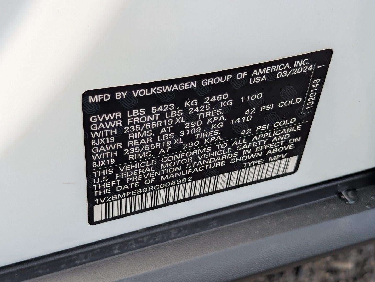 2024 Volkswagen Id.4 Standard