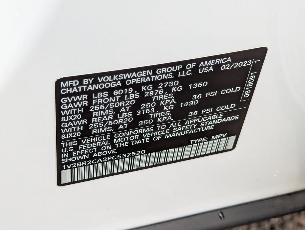 2023 Volkswagen Atlas SEL