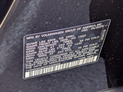 2026 Volkswagen Atlas 2.0T SE W/TECHNOLOGY