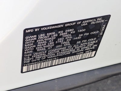 2026 Volkswagen Atlas 2.0T SE W/TECHNOLOGY
