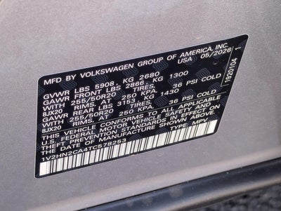 2026 Volkswagen Atlas 2.0T SE W/TECHNOLOGY