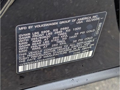 2026 Volkswagen Atlas 2.0T SE w/Technology