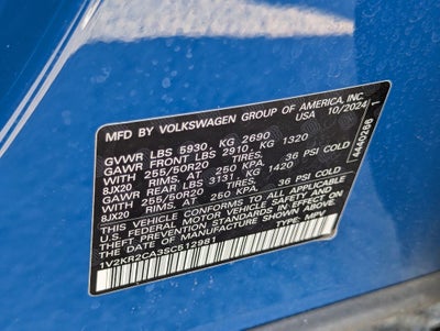 2025 Volkswagen Atlas 2.0T SE w/Technology