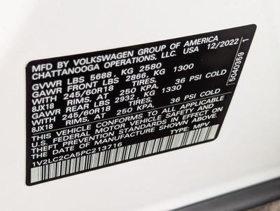 2023 Volkswagen Atlas Cross Sport 2.0T SE