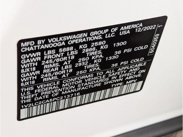 2023 Volkswagen Atlas Cross Sport 2.0T SE