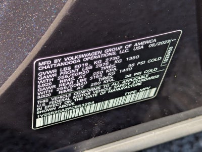 2023 Volkswagen Atlas 3.6L V6 SEL R-Line