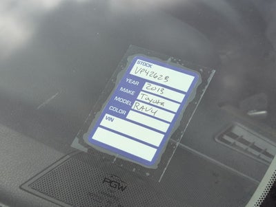 2013 Toyota RAV4 XLE