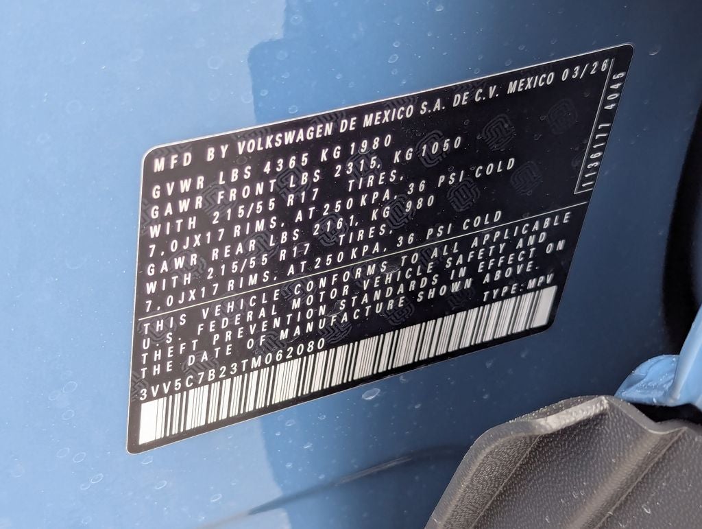 2026 Volkswagen Taos 1.5T S