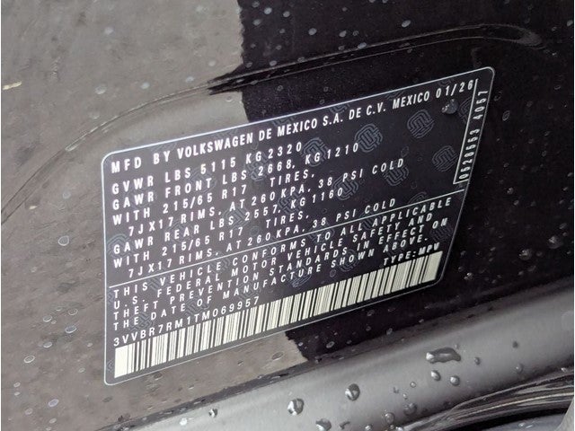 2026 Volkswagen Tiguan 2.0T S