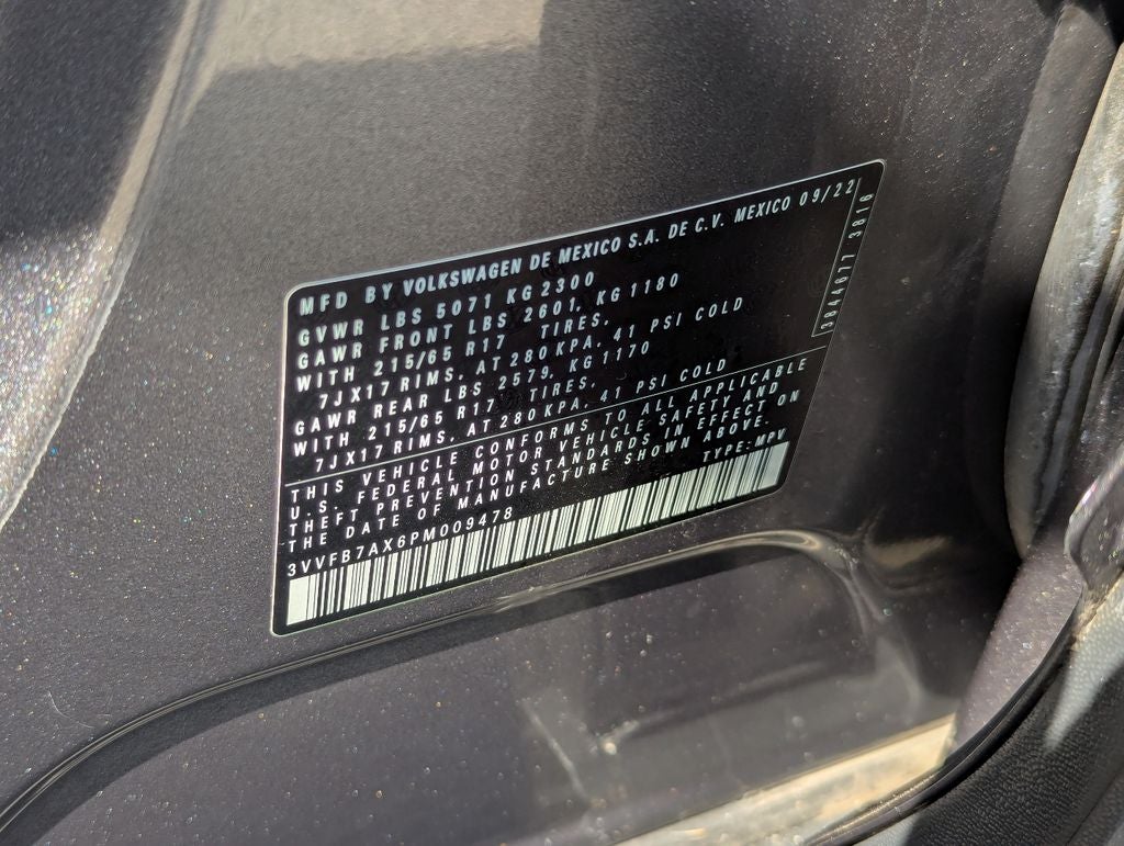 2023 Volkswagen Tiguan 2.0T S