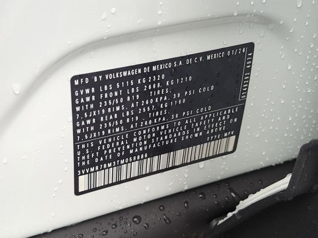 2026 Volkswagen Tiguan 2.0T SE