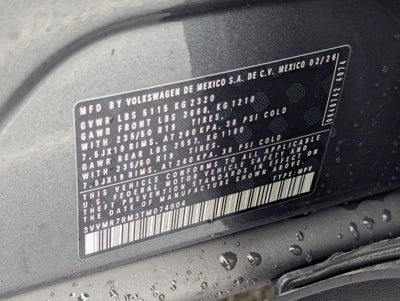 2026 Volkswagen Tiguan 2.0T SE