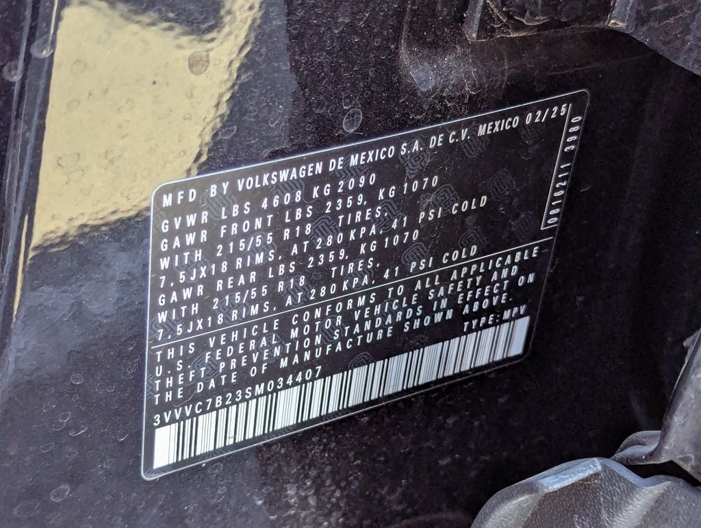 2025 Volkswagen Taos 1.5T SE