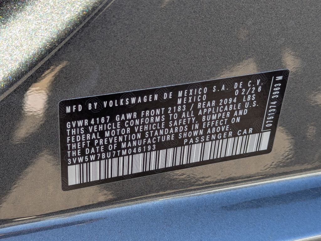 2026 Volkswagen Jetta 1.5T S