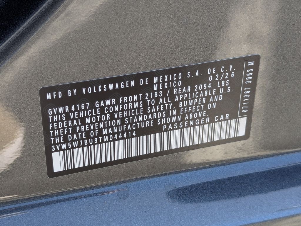 2026 Volkswagen Jetta 1.5T S
