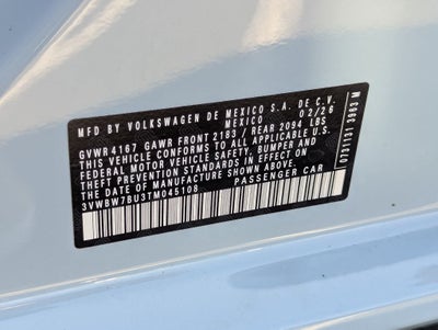 2026 Volkswagen Jetta 1.5T Sport