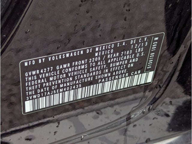 2014 Volkswagen Jetta 1.8T SE