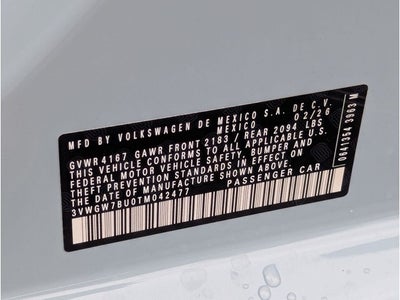 2026 Volkswagen Jetta 1.5T SEL