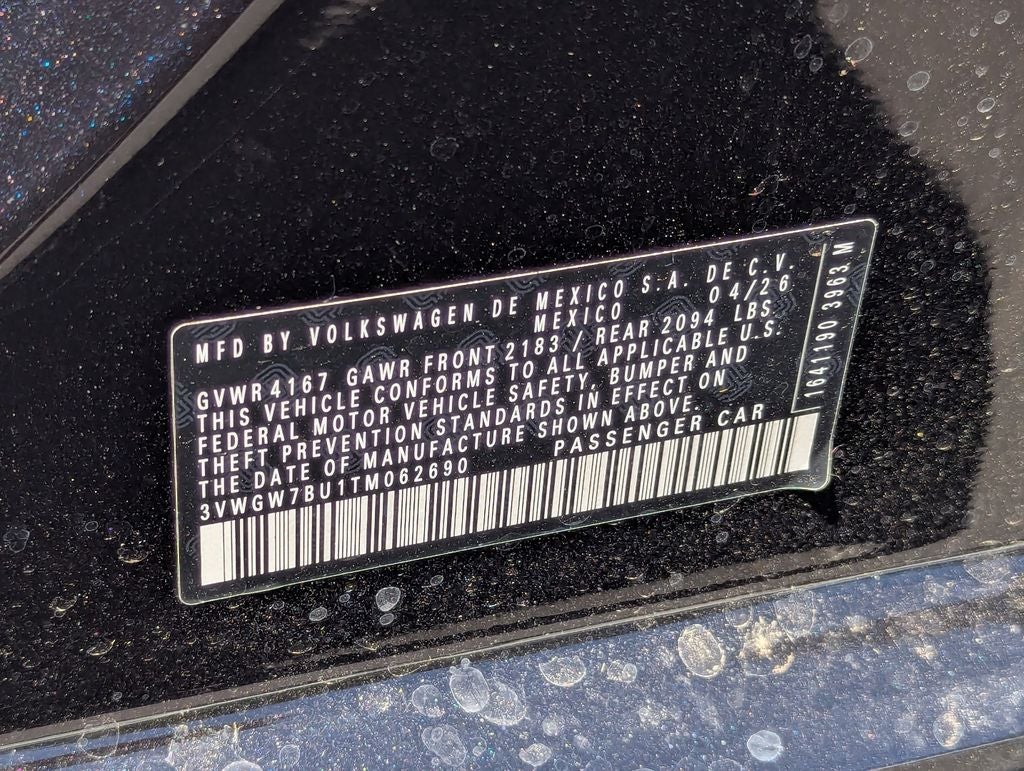 2026 Volkswagen Jetta 1.5T SEL