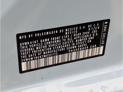 2026 Volkswagen Jetta 1.5T SEL