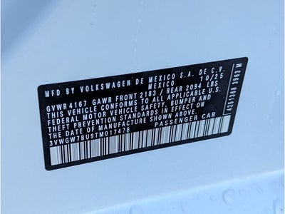 2026 Volkswagen Jetta 1.5T SEL