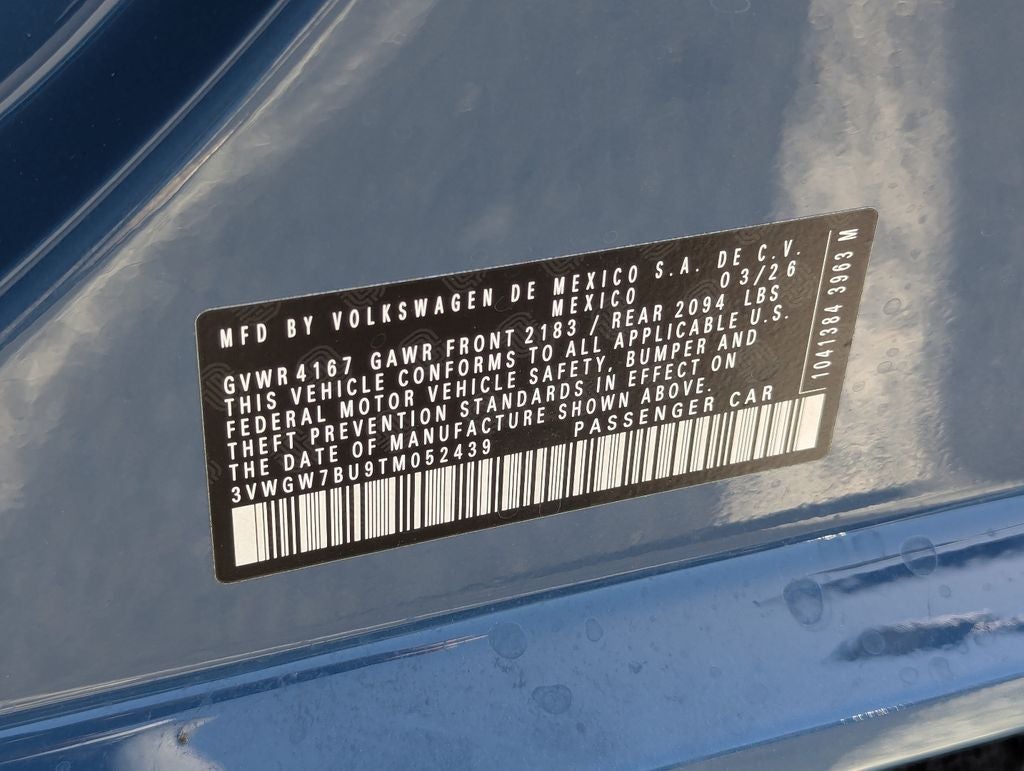 2026 Volkswagen Jetta 1.5T SEL
