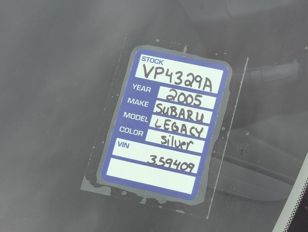 2005 Subaru Outback 2.5i