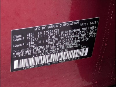 2022 Subaru Outback Limited