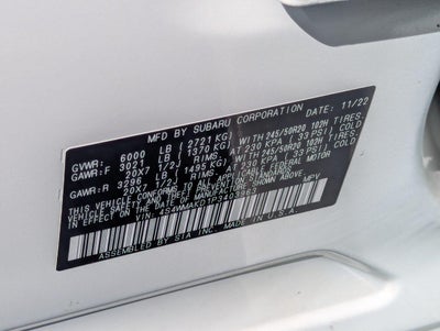 2023 Subaru Ascent Onyx Edition Limited