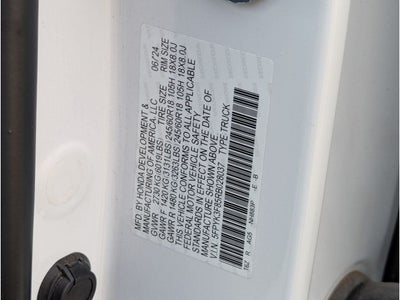 2024 Honda Ridgeline Black Edition