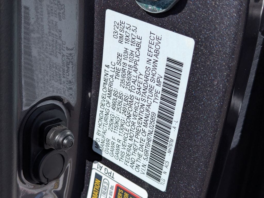 2022 Honda CR-V Hybrid EX-L