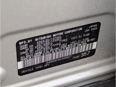 2025 Mitsubishi Outlander Sport ES