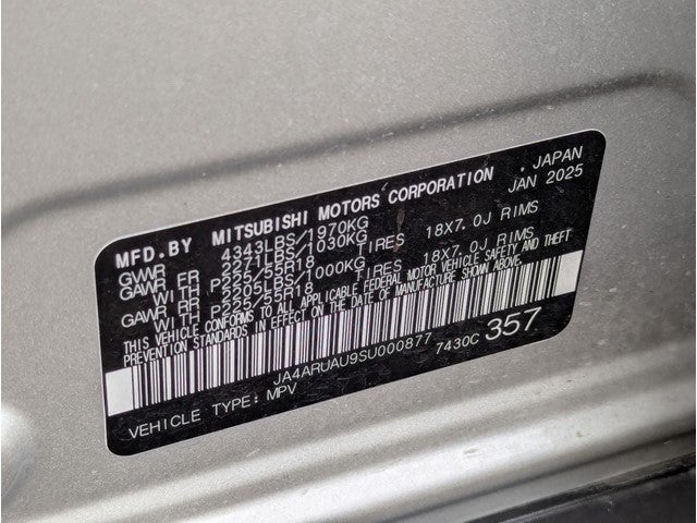 2025 Mitsubishi Outlander Sport ES