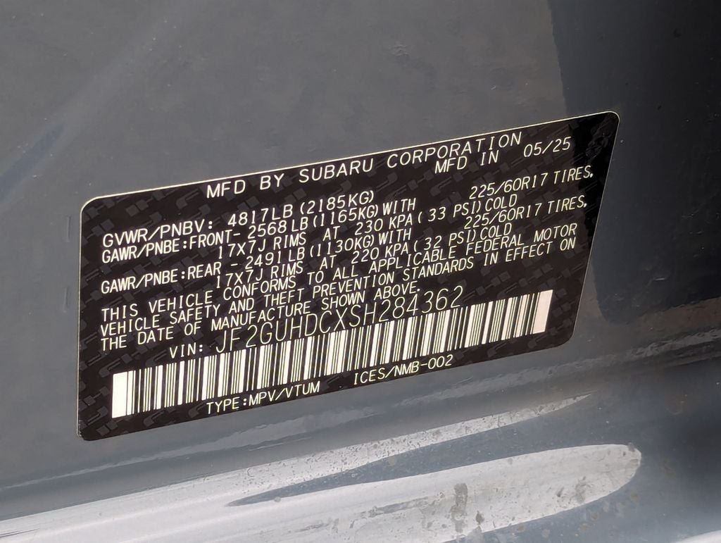 2025 Subaru Crosstrek Premium