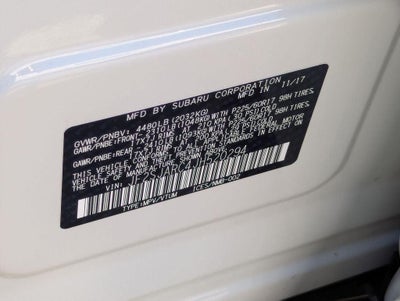 2018 Subaru Forester 2.5i Limited