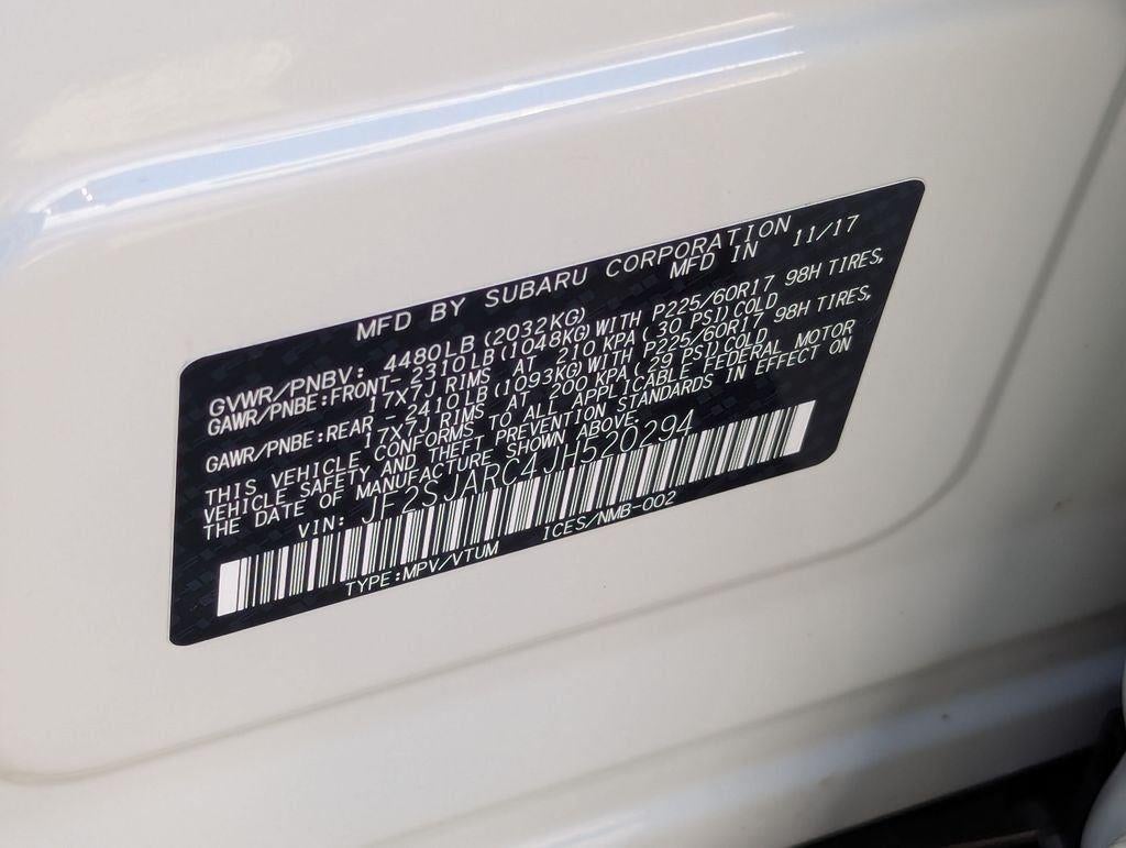 2018 Subaru Forester 2.5i Limited