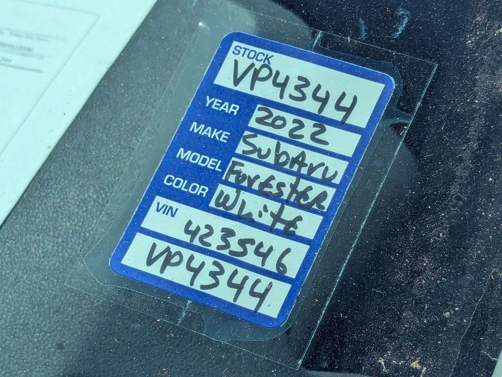 2022 Subaru Forester Base