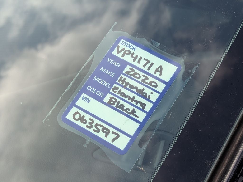 2020 Hyundai Elantra SE