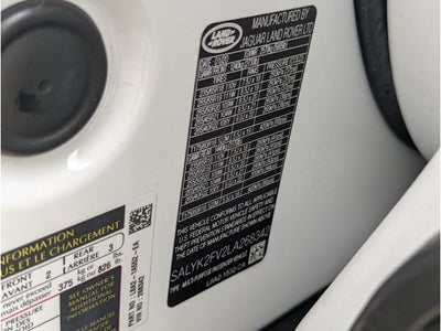 2020 Land Rover Range Rover Velar R-Dynamic S