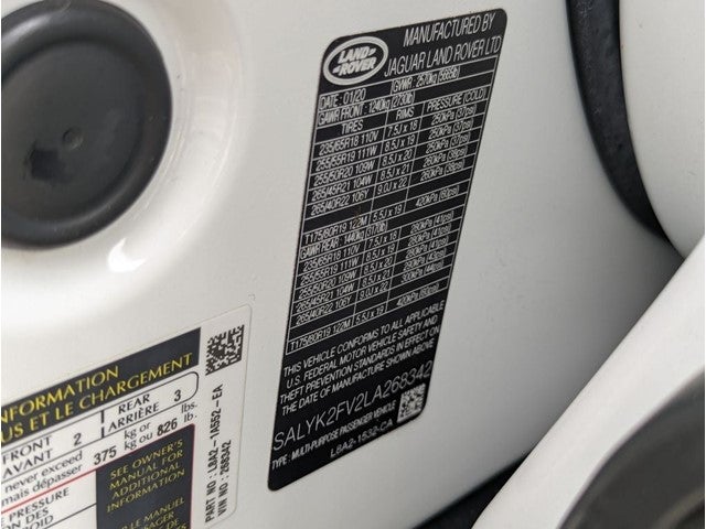 2020 Land Rover Range Rover Velar R-Dynamic S