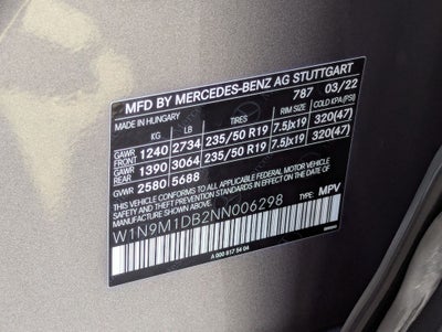 2022 Mercedes-Benz EQB 350 4MATIC®