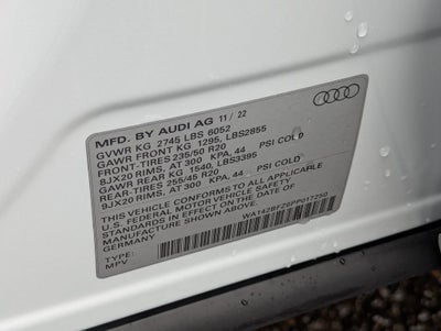 2023 Audi Q4 Sportback e-tron Prestige quattro