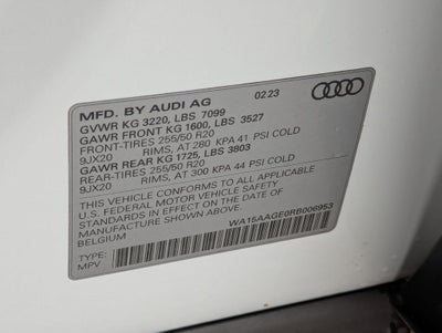 2024 Audi Q8 e-tron Premium Plus