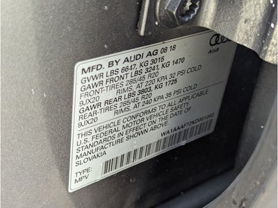 2019 Audi Q7 55 Premium quattro