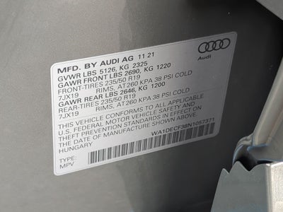 2022 Audi Q3 Premium S Line quattro